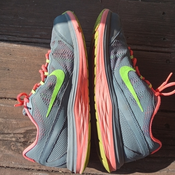 NIKE DUAL FUSION RUN 3 WOMENS RUNNING SHOES SIZE 1 - Picture 6 of 8